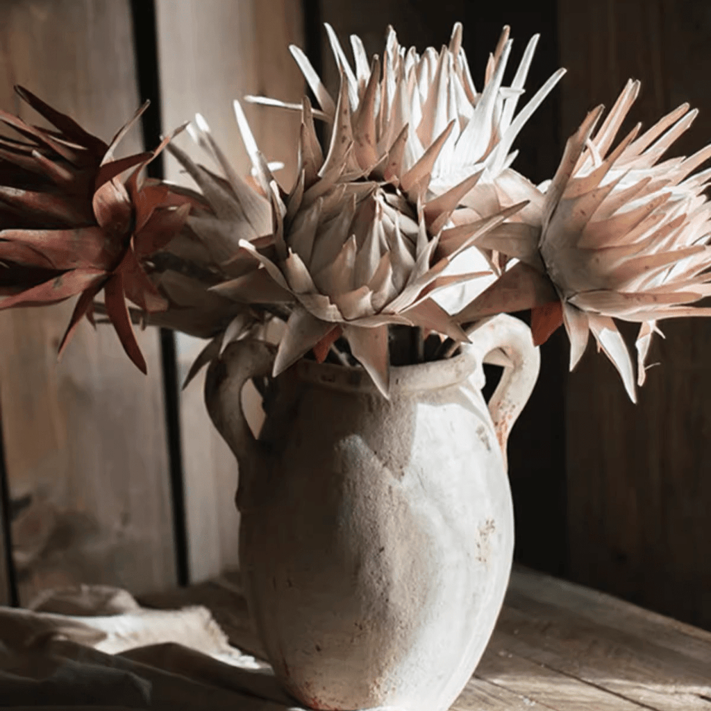 Artificial Artichoke Stem in Various Colors 37" Tall